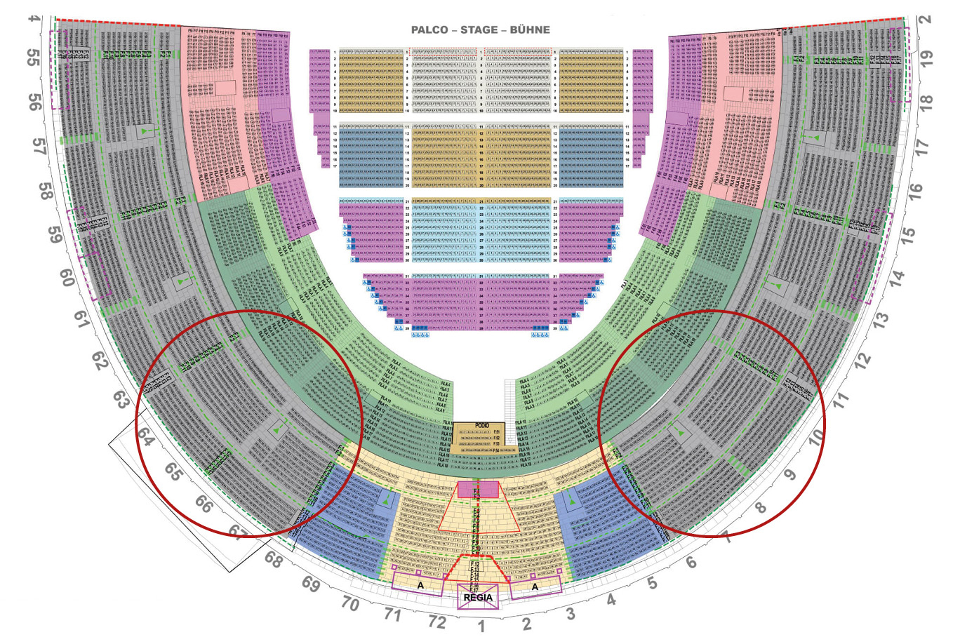 Palalivorno Map Pa Posti Arena Verona Arena Opera Festival 2025 Gli