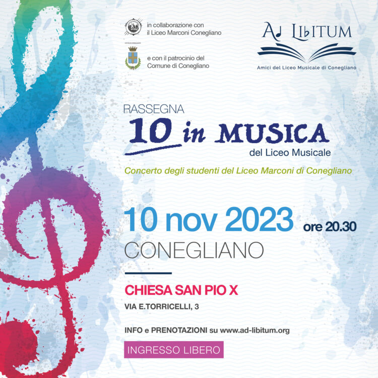 10 in musica di novembre 2023 - concerto locandina