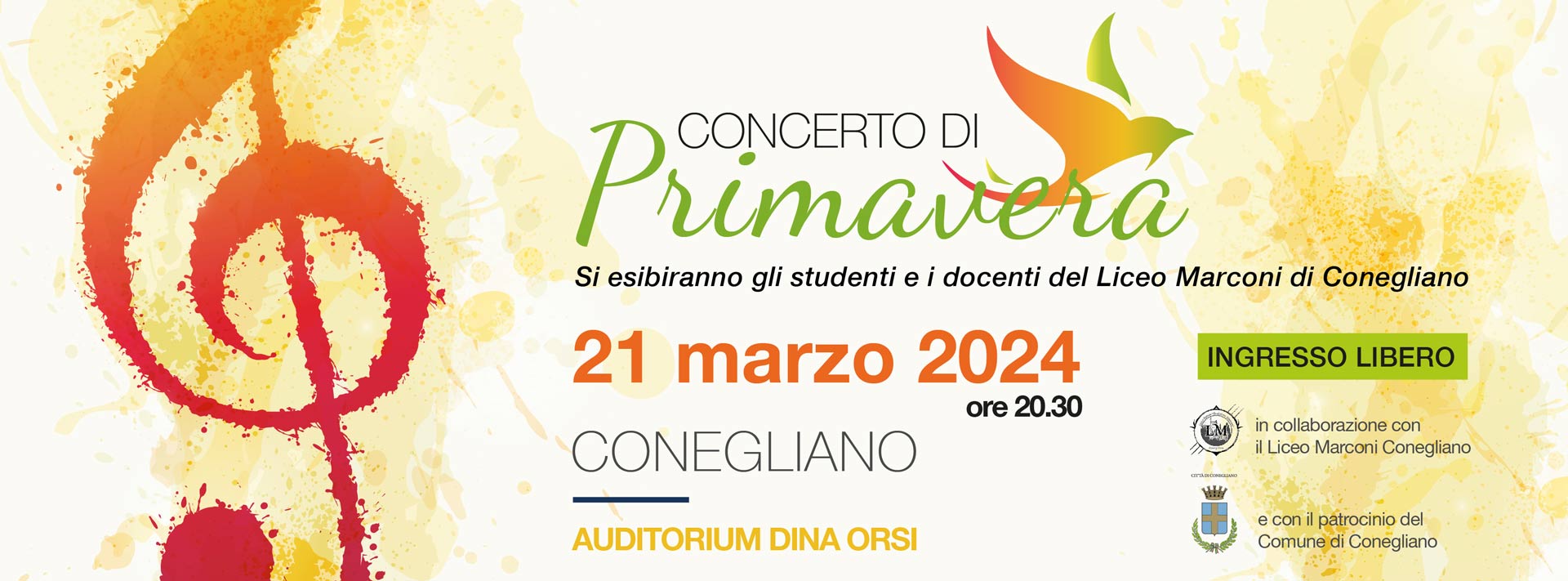 locandina concerto di primavera 2024